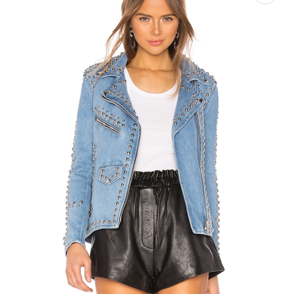 Studded Western Moto Jacket